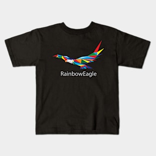 Rainbow Eagle Kids T-Shirt